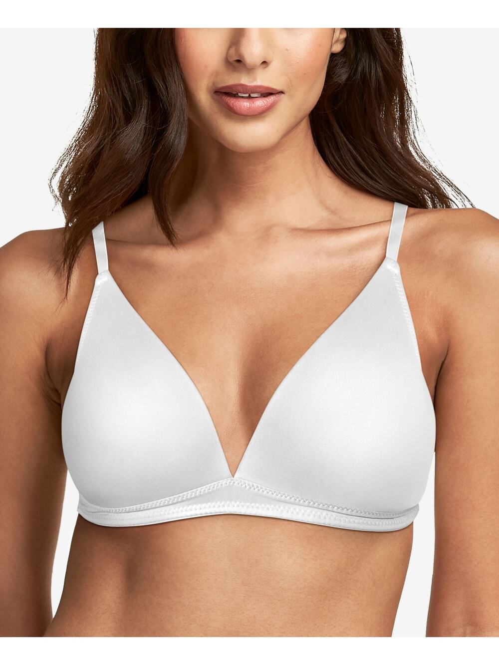 Maidenform Wirefree Demi Style # DM7155  White 38B  NWT